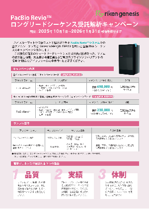 ロングリードシーケンス キャンペーンフライヤー画像
